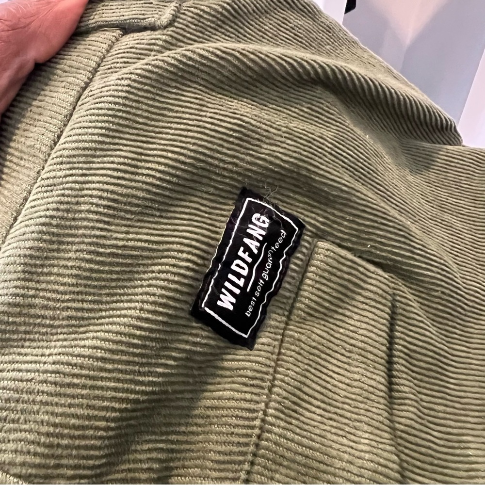 Wildfang Olive Corduroy Pants — Gender-Expansive | Size 1X - Picture 5 of 7
